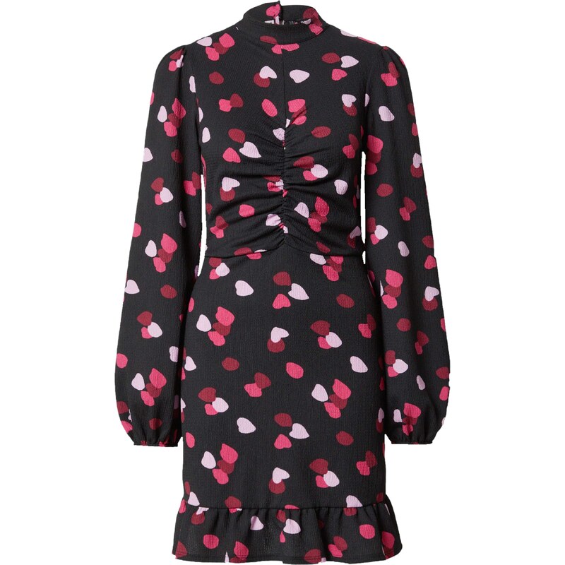 Dorothy Perkins Šaty pastelová fialová / pink / bordó / černá