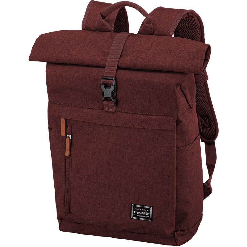 Roll-top batoh Travelite Basics Roll-up Backpack Bordeaux 54951349