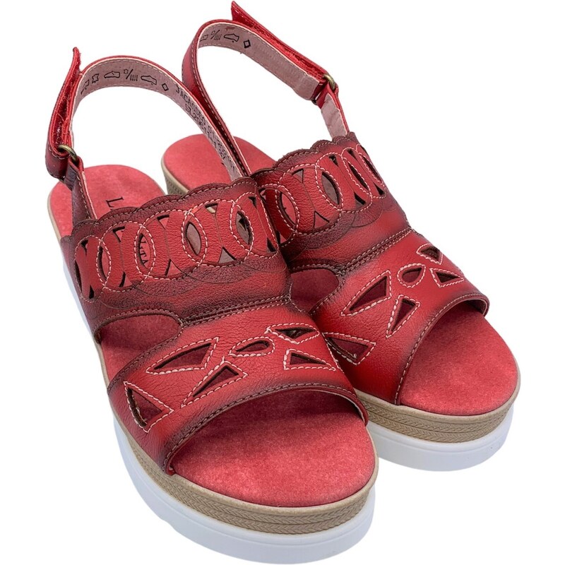 Dámské kožené sandále Laura Vita 21