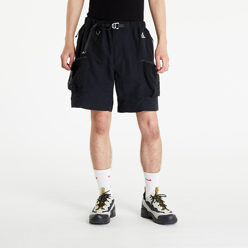 Šortky Nike ACG Snowgrass Mens Cargo Shorts Black/ Anthracite/