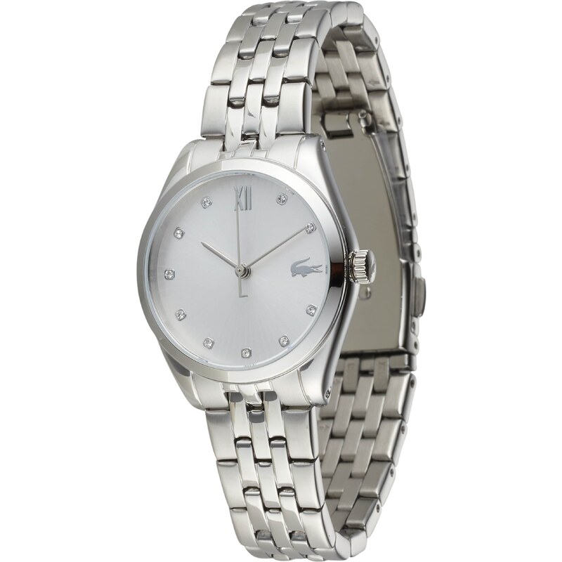 LACOSTE Analogové hodinky TUILERIE stříbrně šedá / stříbrná / 83250489