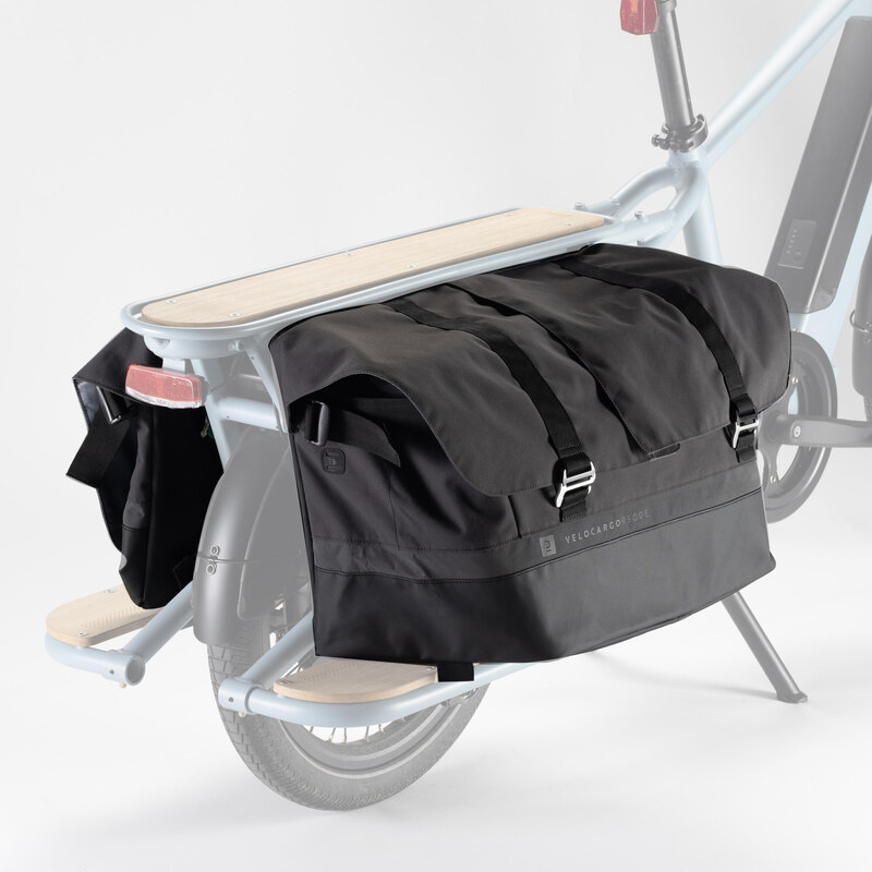 DECATHLON Dvojitá brašna na cargo kolo Longtail 2 × 50 l