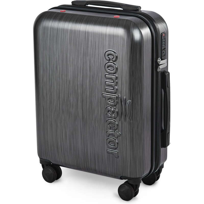 Kabinový kufr Compactor Hybrid Luggage S Vacuum System 55 x 20 x 40 cm, grafitový