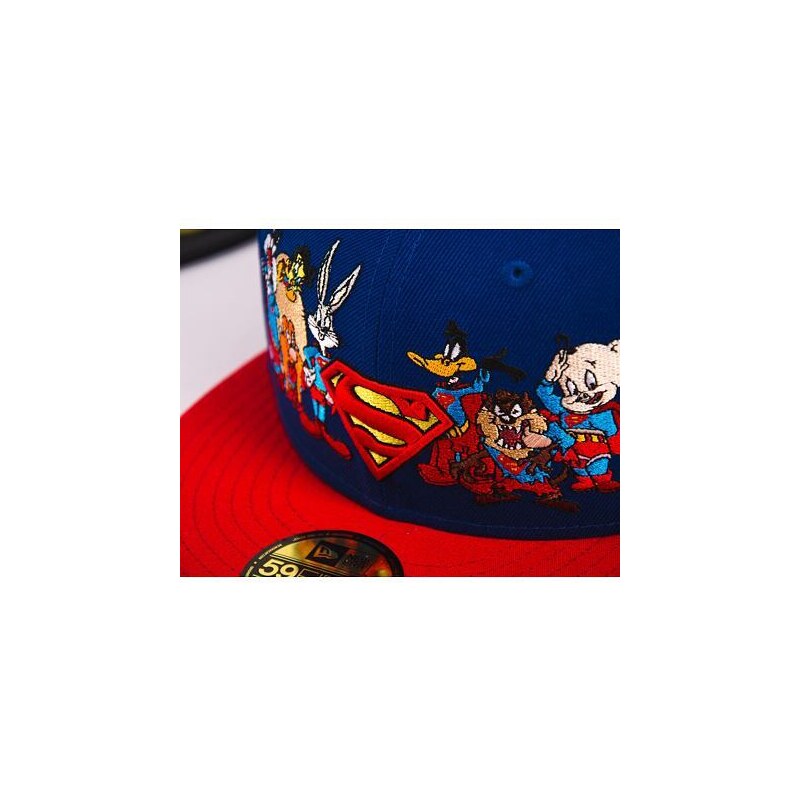 Kšiltovka New Era 59FIFTY All Over Print Superman Royal Blue/Scarlet