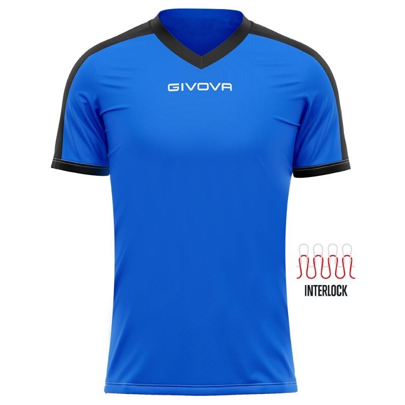 Sportovní triko GIVOVA Revolution royal-black 3XL