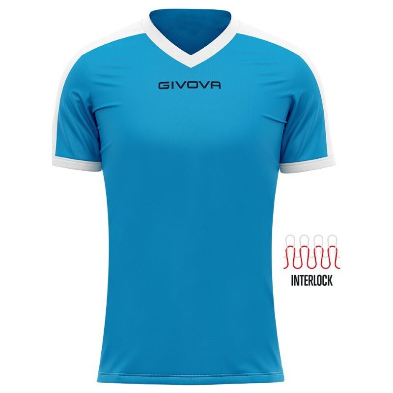 Sportovní triko GIVOVA Revolution sky-white 2XL