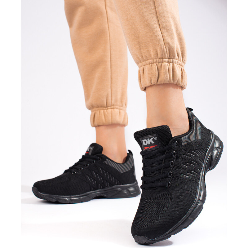 SHELOVET Dámské černé textilní sportovní boty DK