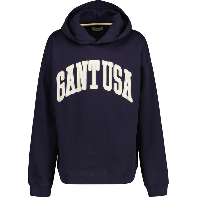 MIKINA GANT OVERSIZED GANT USA SWEAT HOODIE modrá 122/128