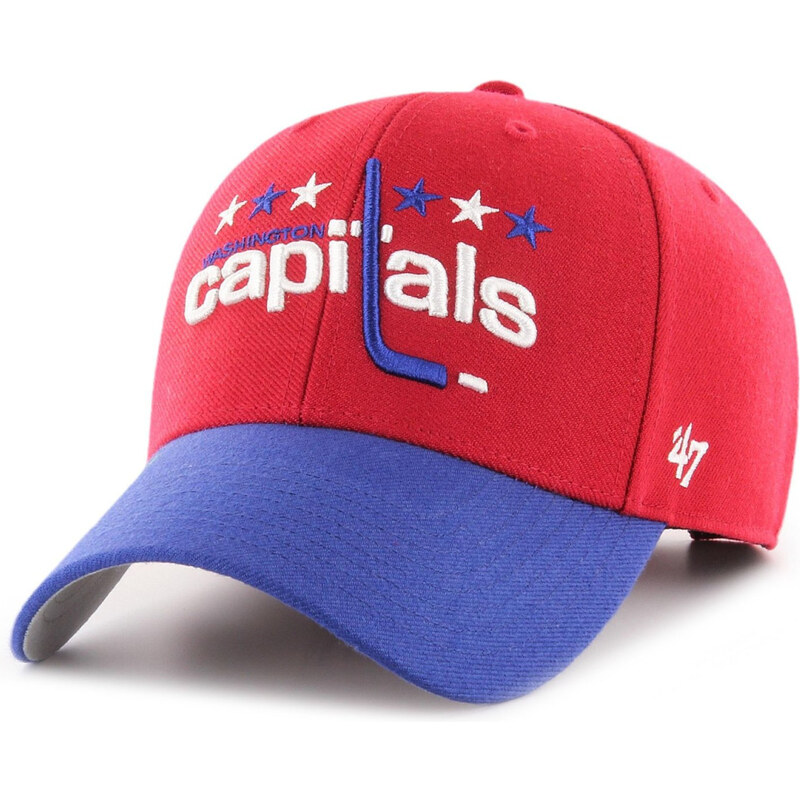 Washington Capitals čepice baseballová kšiltovka 47 MVP Vintage red blue 47 Brand 82286
