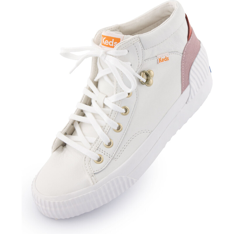 Dámské boty Keds Wms Demi Mid Trx Leather White 39 109626361