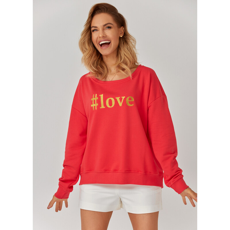 Kolorli Woman's Sweatshirt #Love