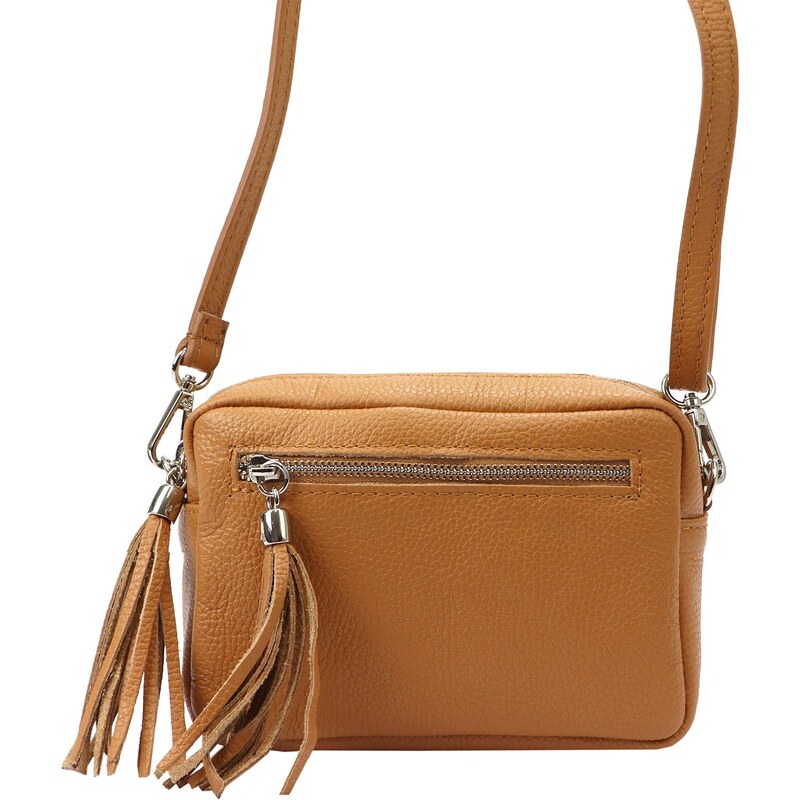 Kožená crossbody kabelka Luka 20-030 camel 82713687