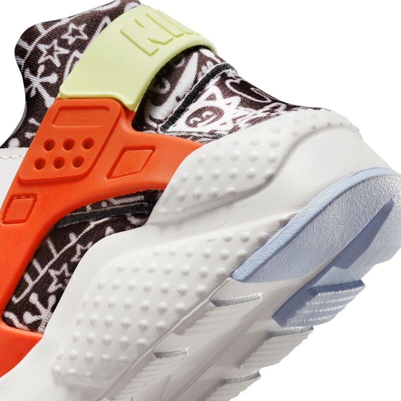 Nike Huarache Run SE SUMMIT WHITE/LT LEMON TWIST-PICANTE RED