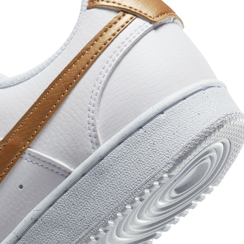 Nike Court Vision Low Next Nature WHITE/METALLIC GOLD-WHITE