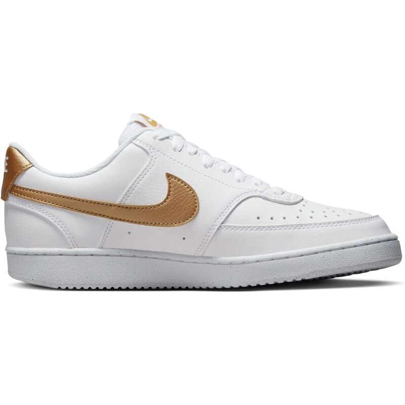 Nike Court Vision Low Next Nature WHITE/METALLIC GOLD-WHITE