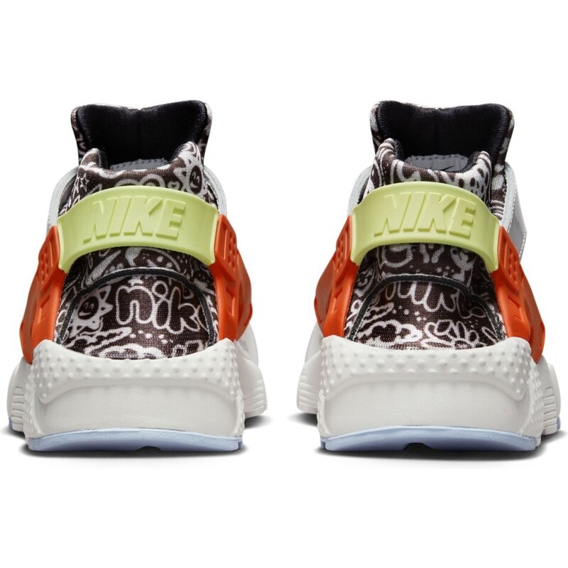 Nike Huarache Run SE SUMMIT WHITE/LT LEMON TWIST-PICANTE RED
