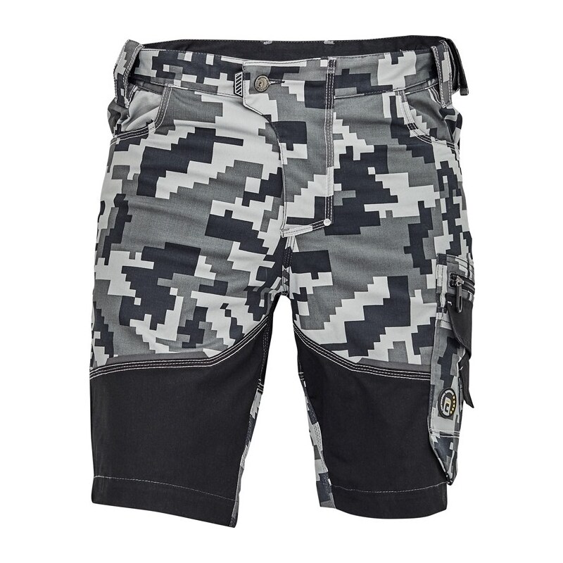 Cerva Kraťasy NEURUM Camouflage pánské Antracitová