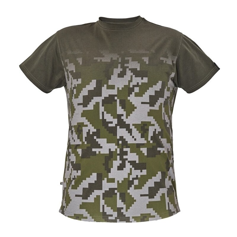 Cerva NEURUM pánské tričko s krátkým rukávem olivová M