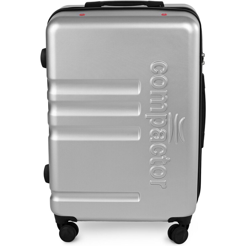 Cestovní kufr Compactor Hybrid Luggage L Vacuum System 46,5 x 26 x 68 cm, stříbrý
