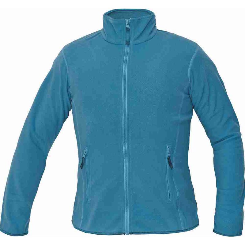 Cerva GOMTI bunda fleece dámská světle modrá 89402251