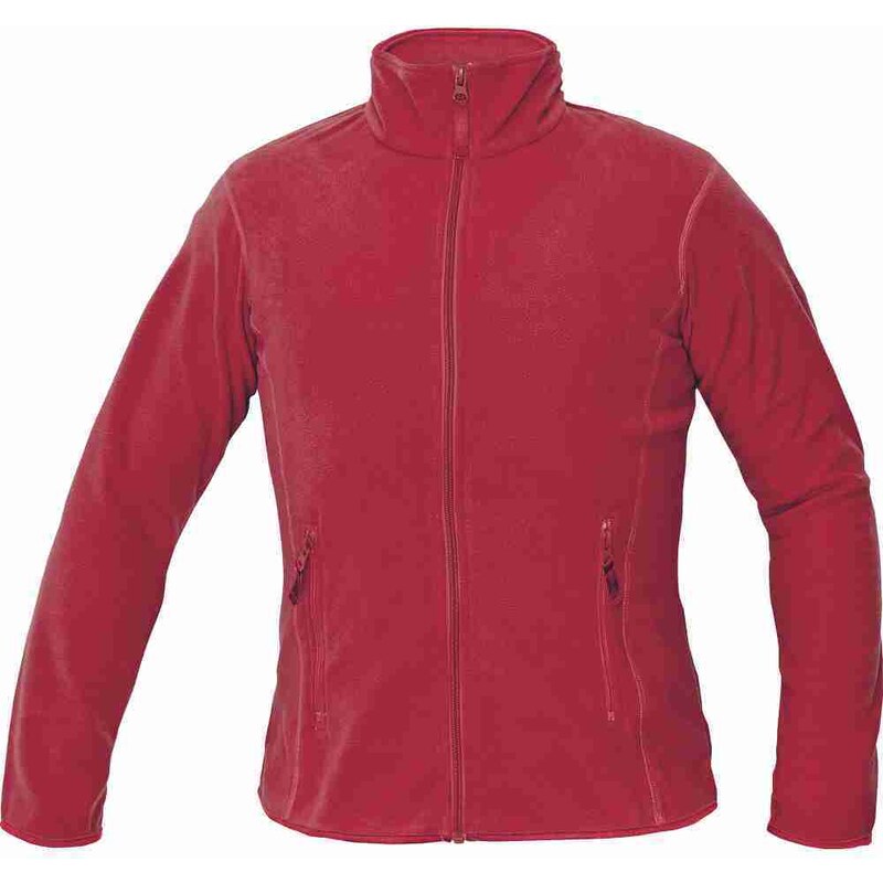 Cerva GOMTI bunda fleece dámská červená 89402250