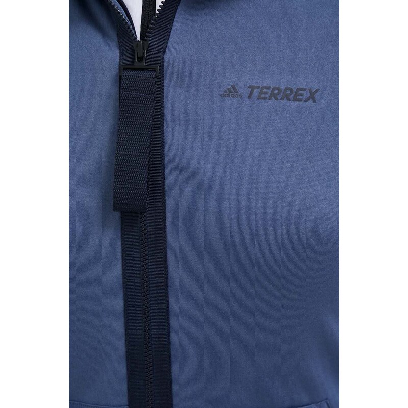 Sportovní mikina adidas TERREX Tech Flooce s kapucí