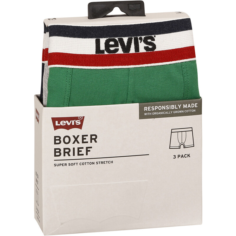 3PACK pánské boxerky Levis vícebarevné (100002870 008)