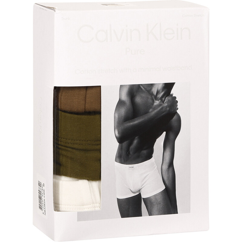 3PACK pánské boxerky Calvin Klein vícebarevné (NB3262A-CBW)