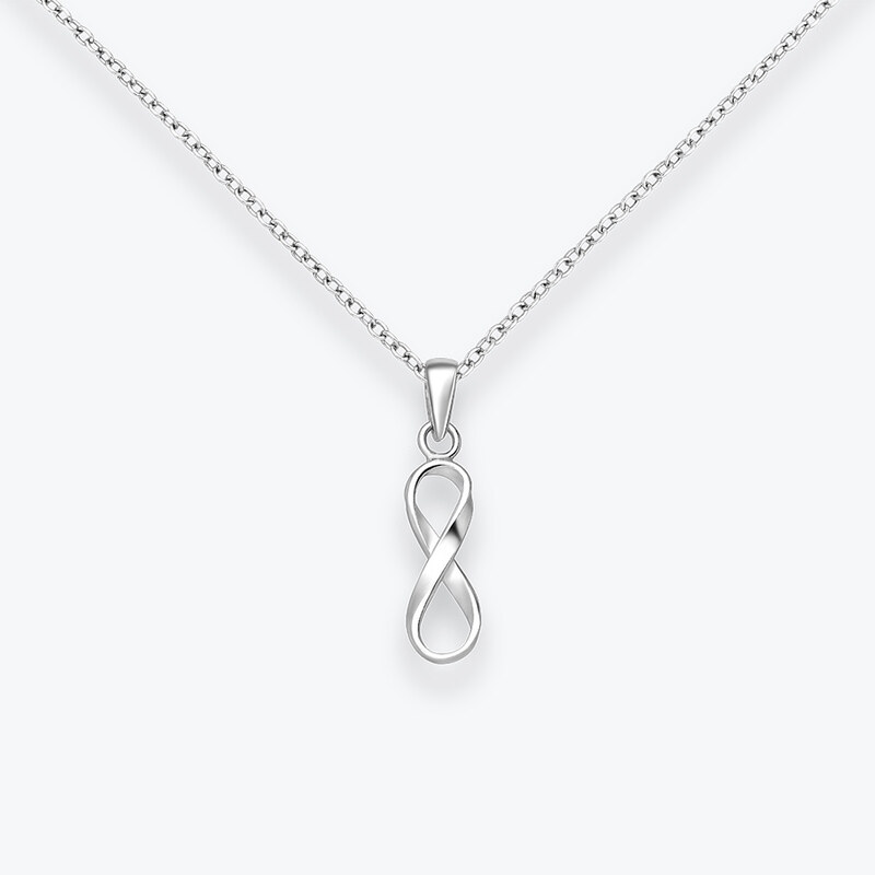 Estemia Stříbrný náhrdelník Nekonečno - Ag925 82753054