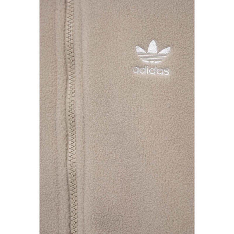 Dětská mikina adidas Originals béžová barva