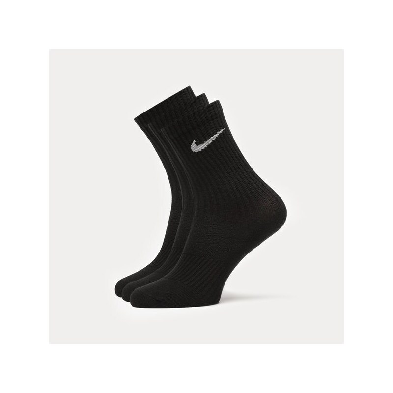 Nike Ponožky 3Ppk Crew Black ženy Doplňky Ponožky SX4704-001