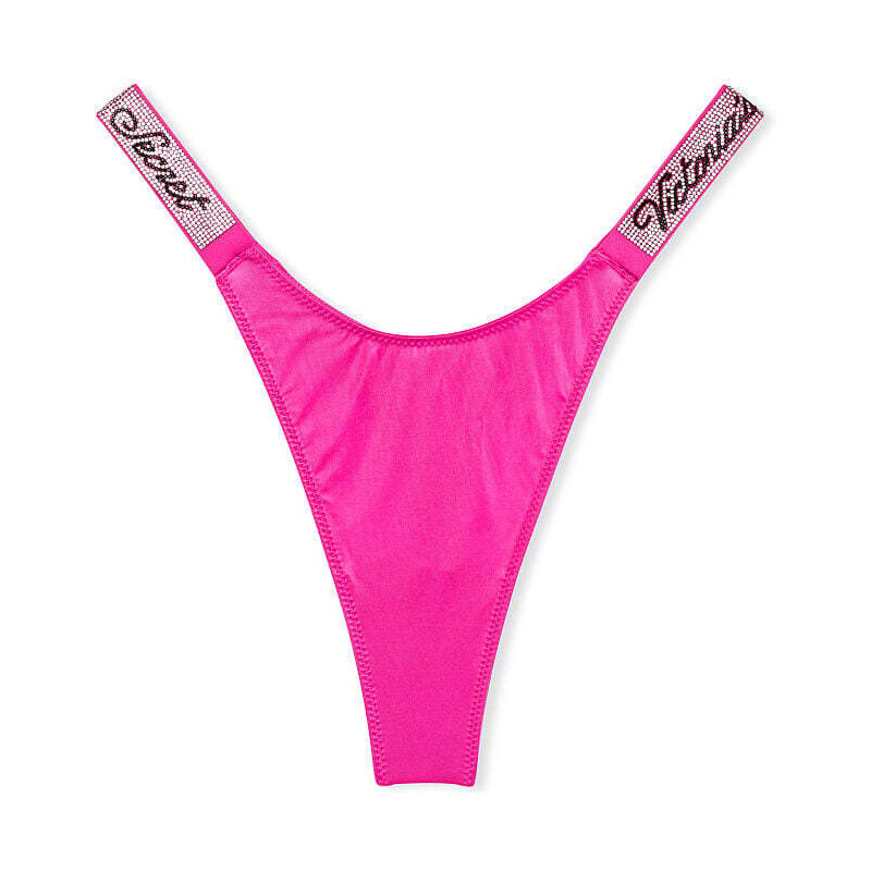 Victoria's Secret Bombshell Shine Strap Tanga