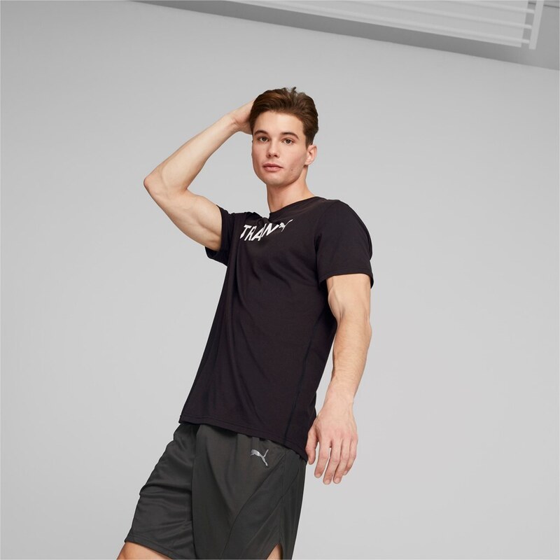 Men's Graphic Tee Training (Train Puma) black