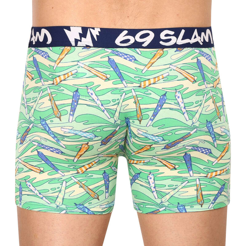 Pánské boxerky 69SLAM fit bamboo vegan 420 colton (MPBVGN-BB)