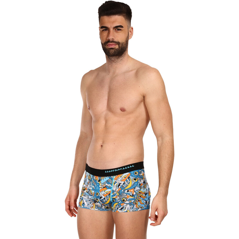 Pánské boxerky 69SLAM hip exotic sea mason (MSYEXS-PO)