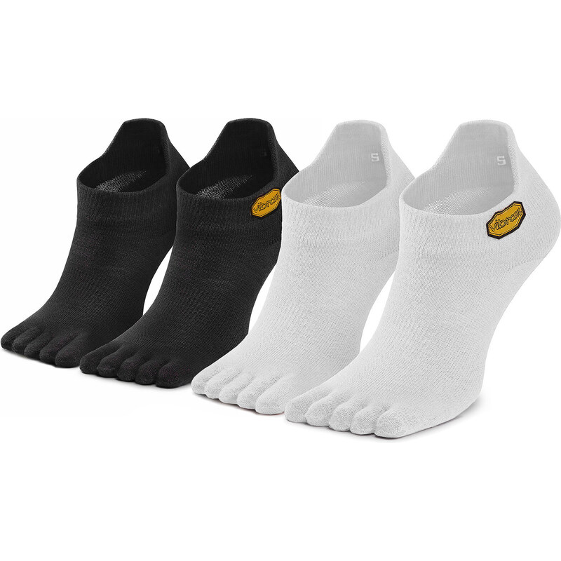 Sada 2 párů nízkých ponožek unisex Vibram Fivefingers