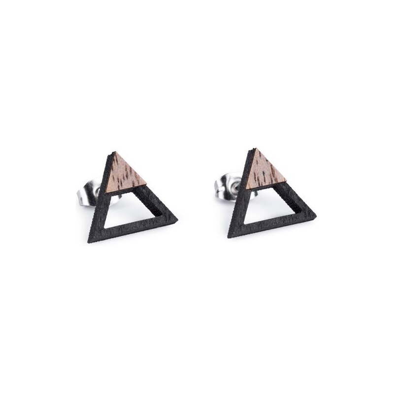 BeWooden Dřevěné náušnice Trill Earrings