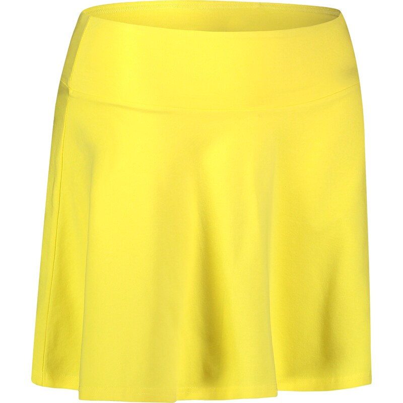 Nordblanc Žlutá dámská bavlněná sukně FLOWERY