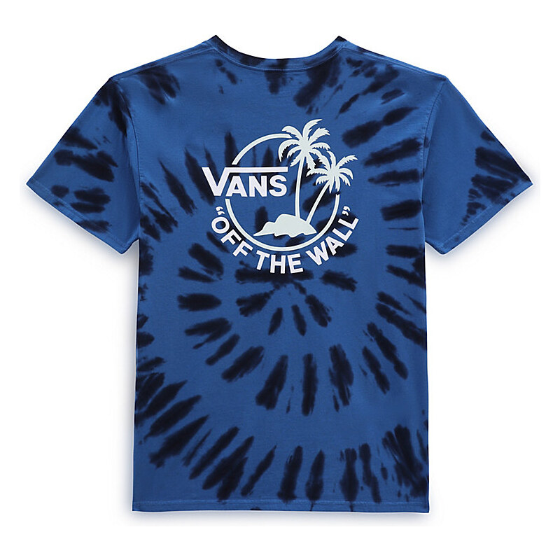 Tričko Vans Mini Dual Palm Tie Dye - True Blue/White