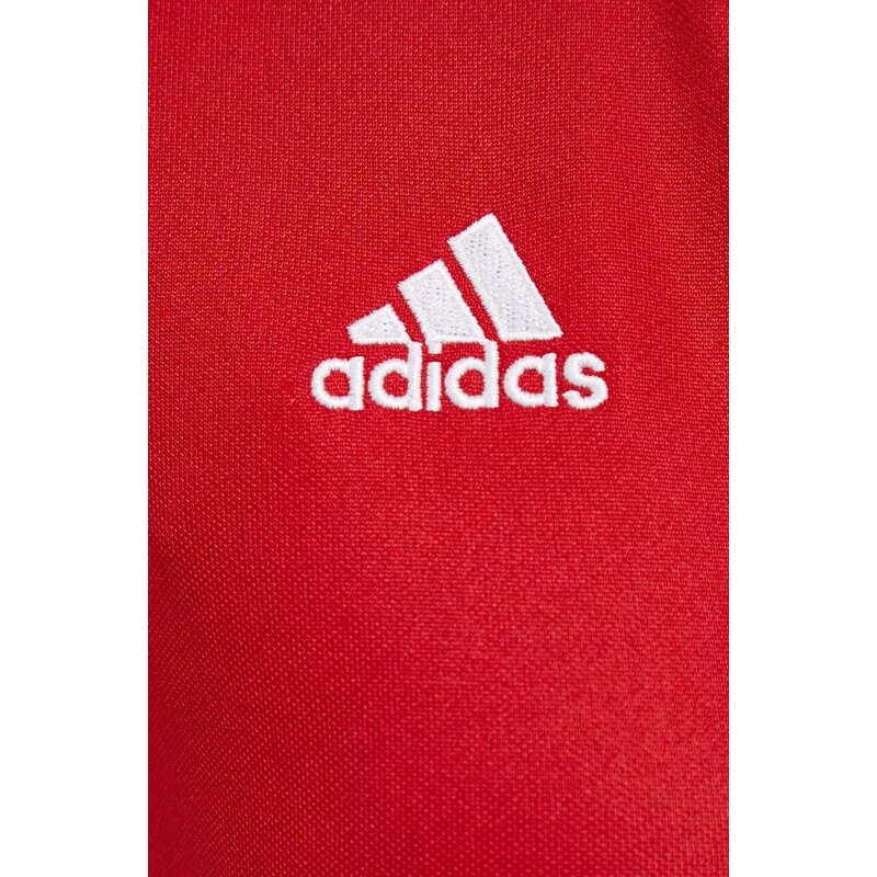 Tréninková mikina adidas Performance Entrada 22 červená barva, H57562