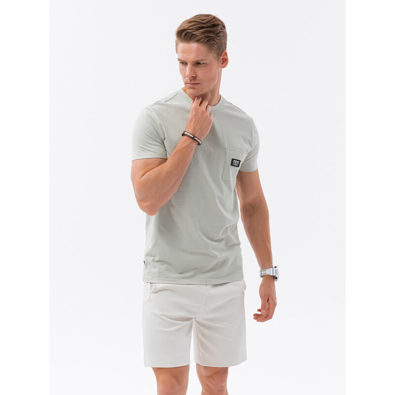 Ombre Men's cotton t-shirt with pocket