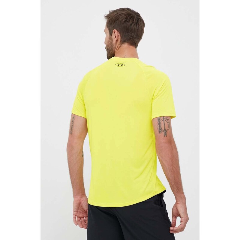 Tréninkové tričko Under Armour žlutá barva, 1326413