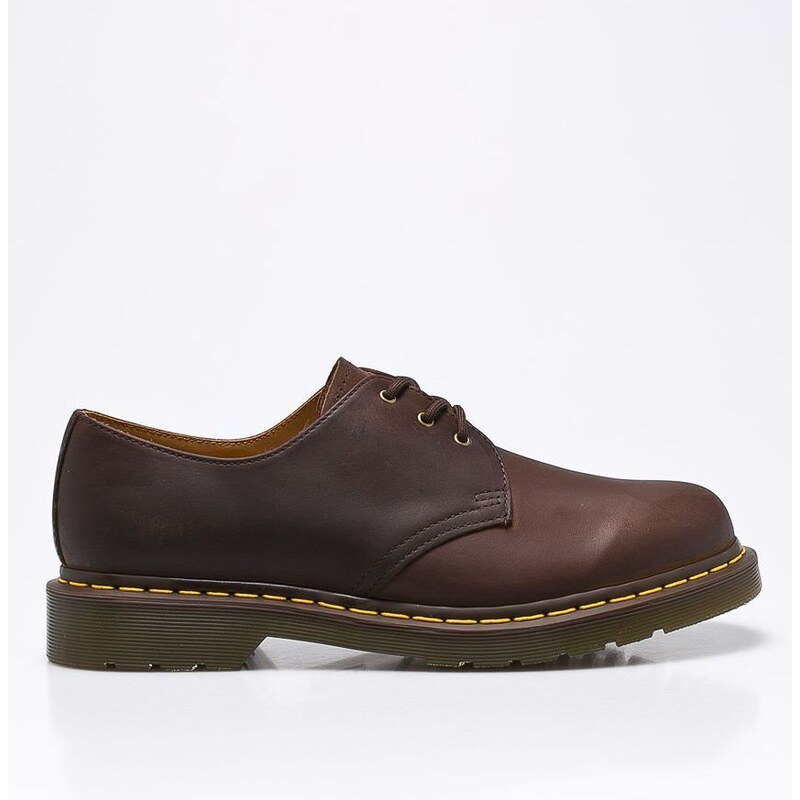 Semišové polobotky Dr. Martens 1461 pánské, hnědá barva, 11838201.1461.MEN-GAUCHO