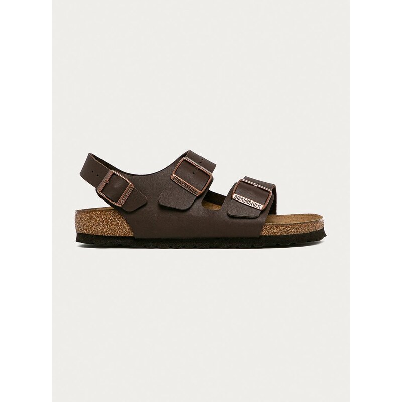 Sandály Birkenstock Milano 34703-Dark.Brown