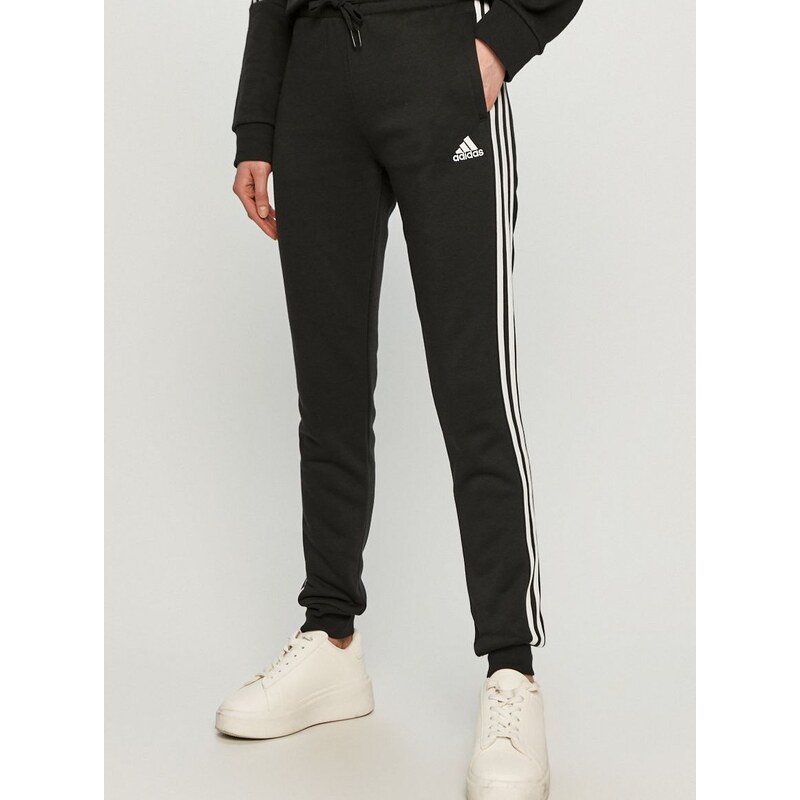 Kalhoty adidas GM5551 dámské, černá barva