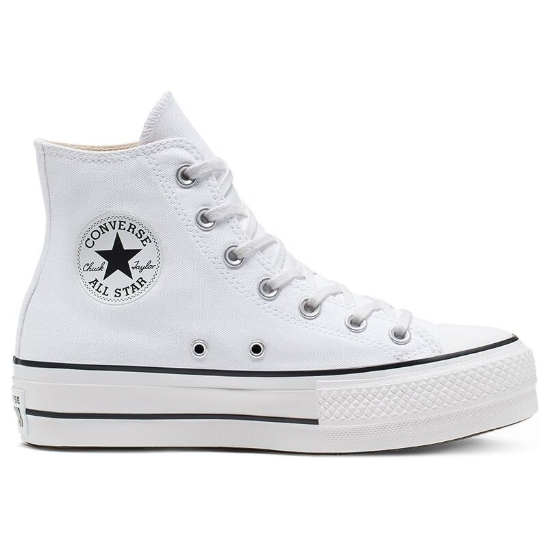 Kecky Converse dámské, bílá barva, 560846C-OPTICAL.WH