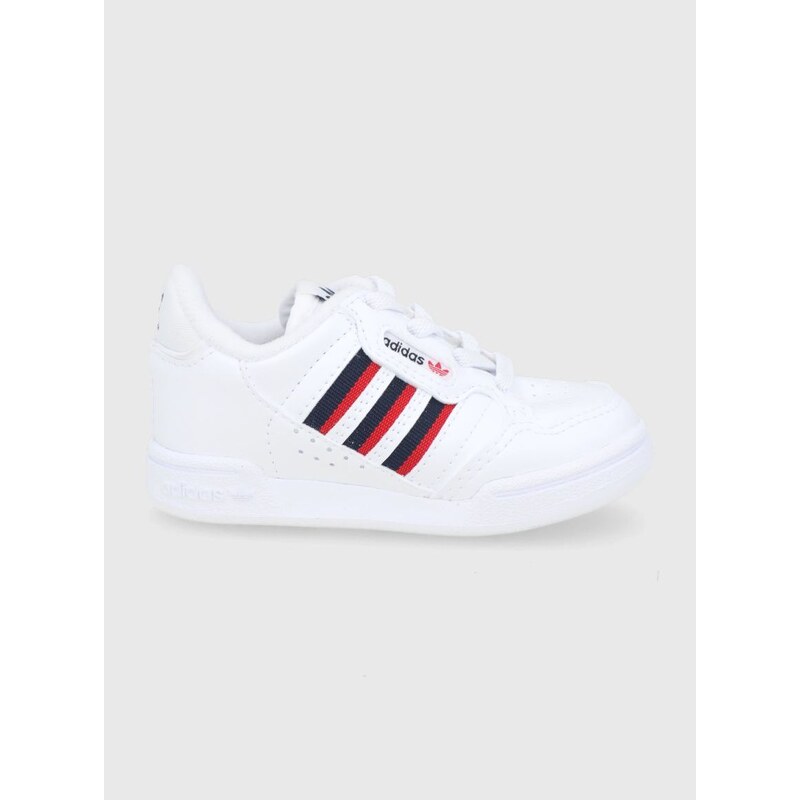 Dětské boty adidas Originals S42613 bílá barva