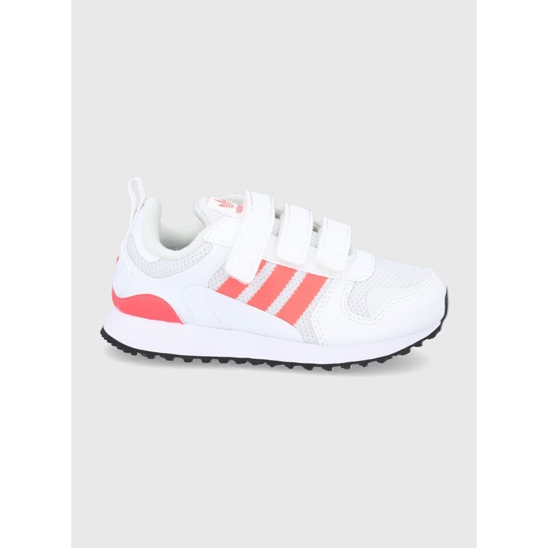 Dětské boty adidas Originals ZX 700 HD CF GY3296 bílá barva