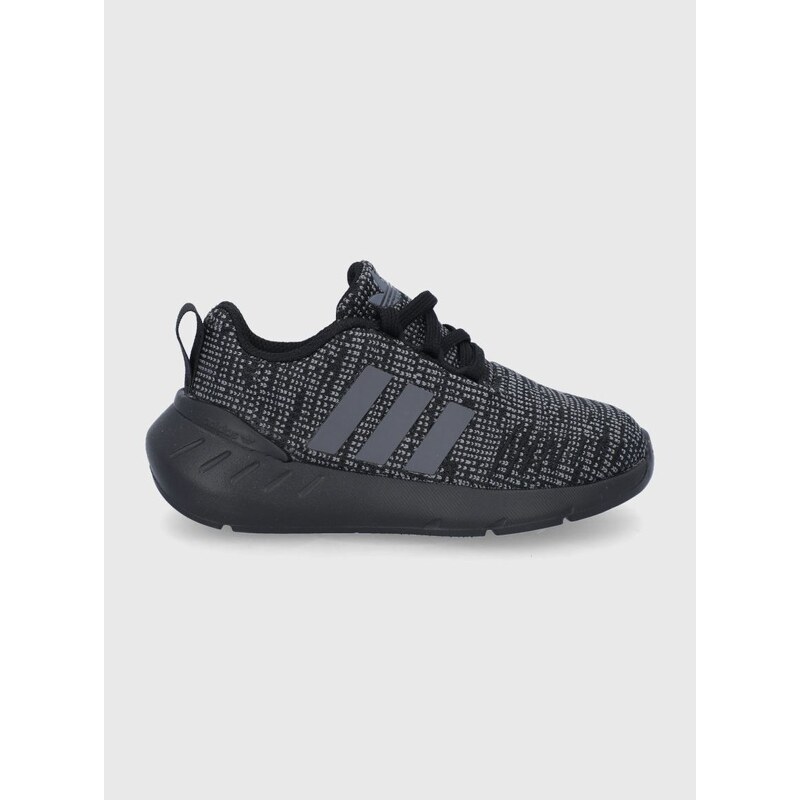 Dětské boty adidas Originals Swift Run GY3008 černá barva