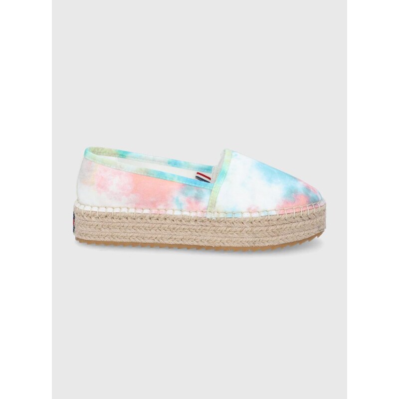 Espadrilky Tommy Jeans na platformě